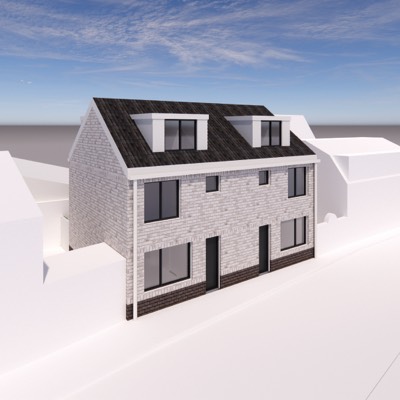 Twee nieuwe woningen Bussum