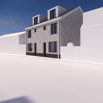 Twee nieuwe woningen Bussum
