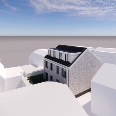 Twee nieuwe woningen Bussum