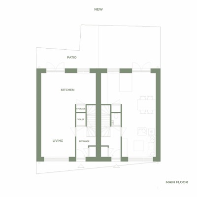Twee nieuwe woningen Bussum