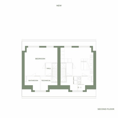 Twee nieuwe woningen Bussum