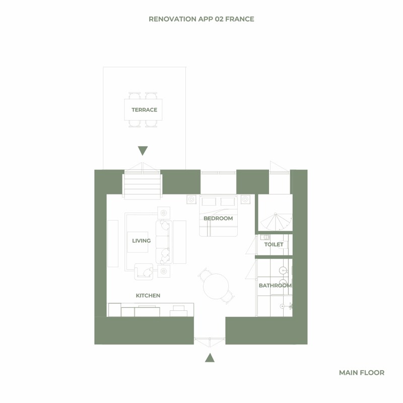 Appartement La Trousse Frankrijk 02 – beeld 9
