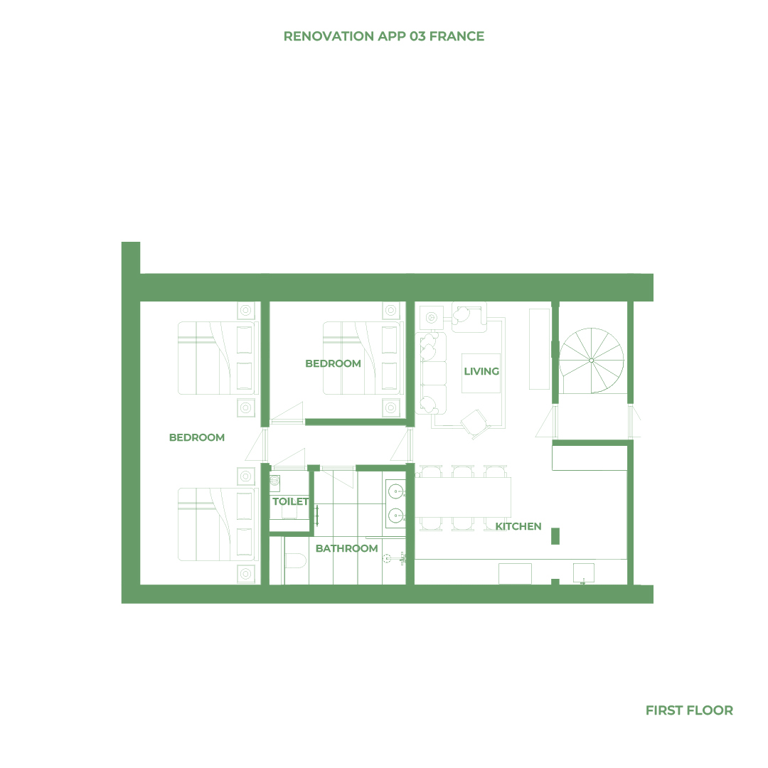 Appartement La Trousse Frankrijk 03 - Image 8