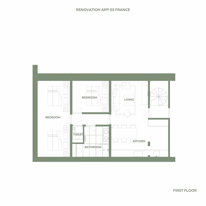 Appartement La Trousse Frankrijk 03 – beeld 9