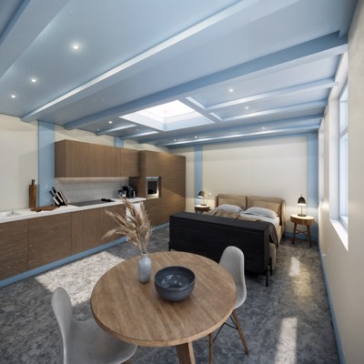 Interieur Tuinhuis Bussum